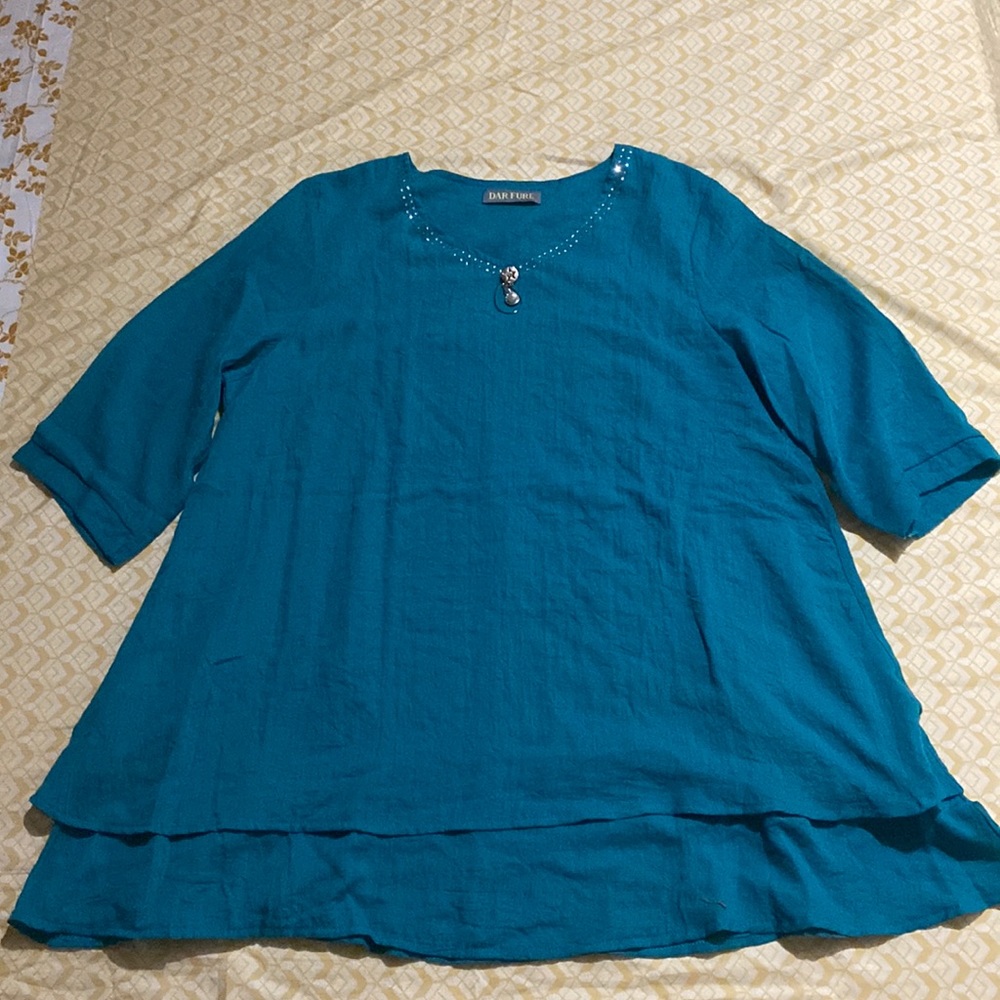 Blue blouse